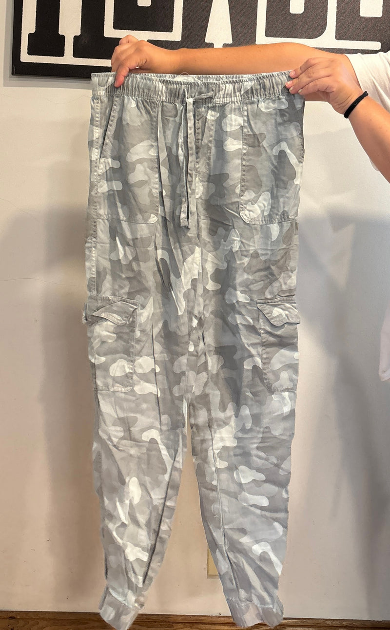 Camo Joggers- SMALL