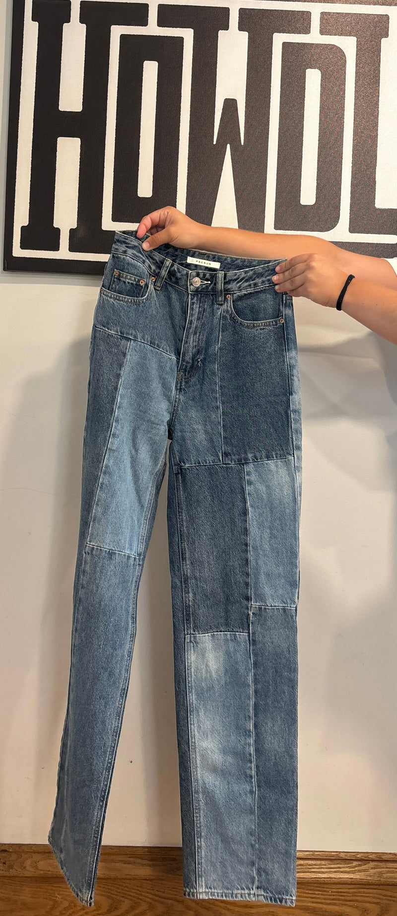 Patchwork Jeans- SIZE 25