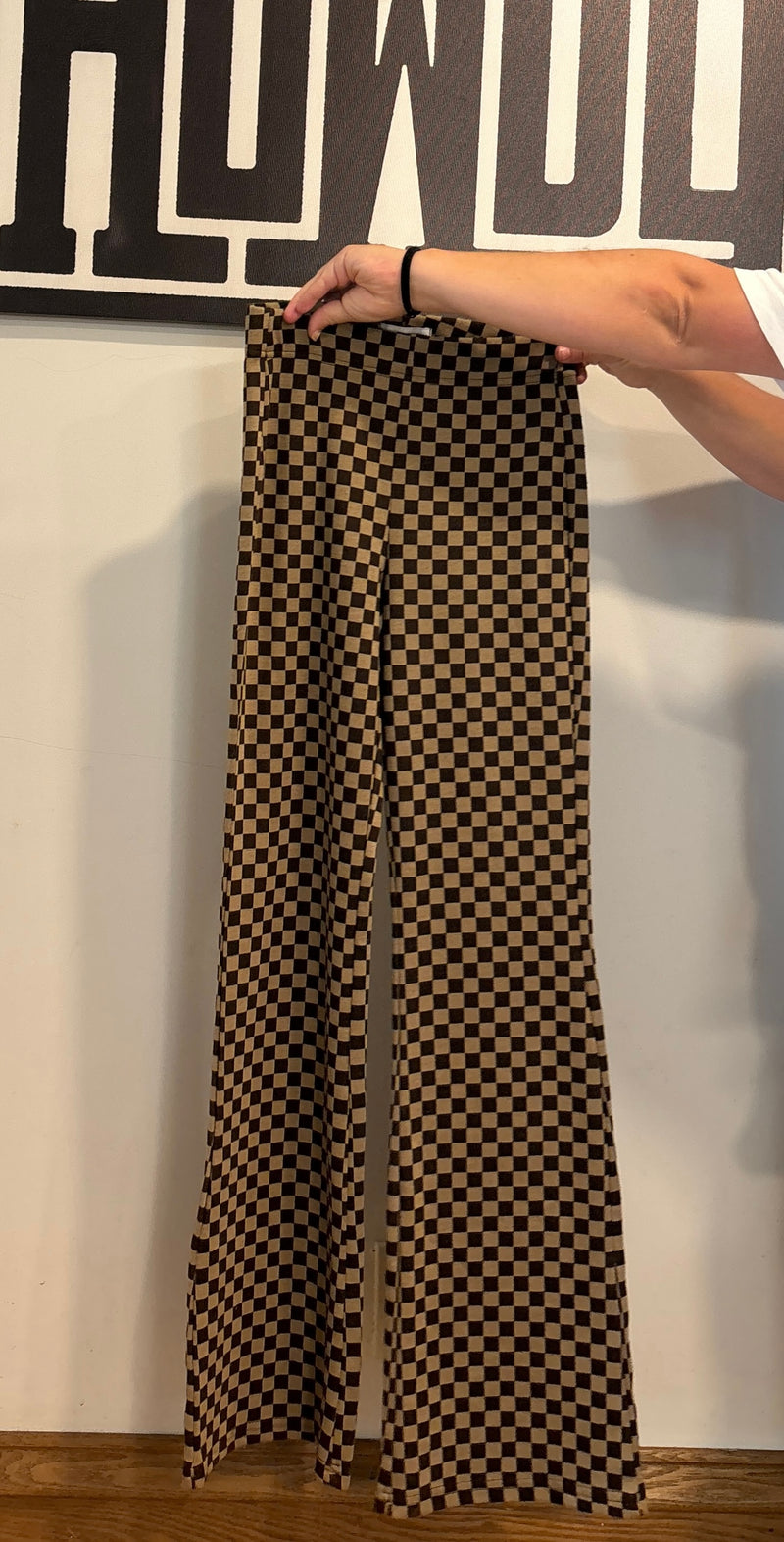 Checkered Pants- SMALL